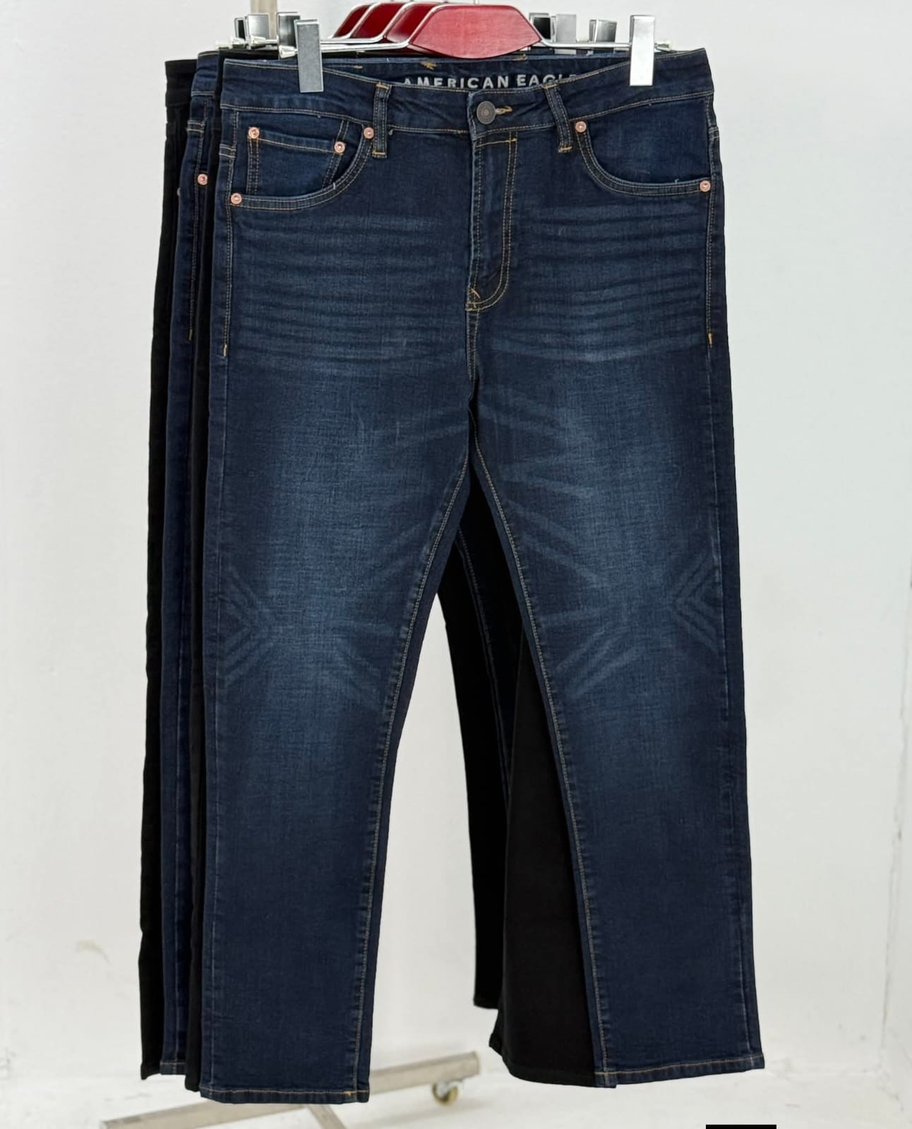 American Eagle Cross Denim Indigo Blue